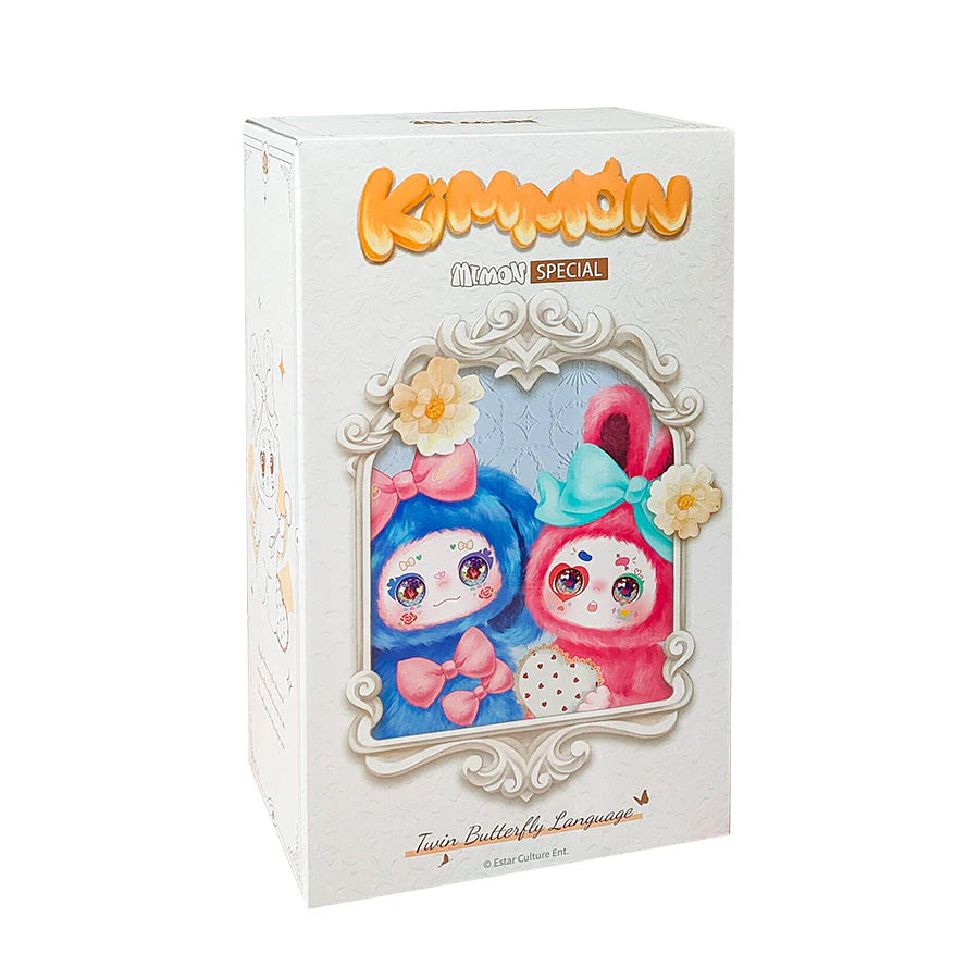 MIMON 400% Twin Butterfly Language Series Plush Blind Box