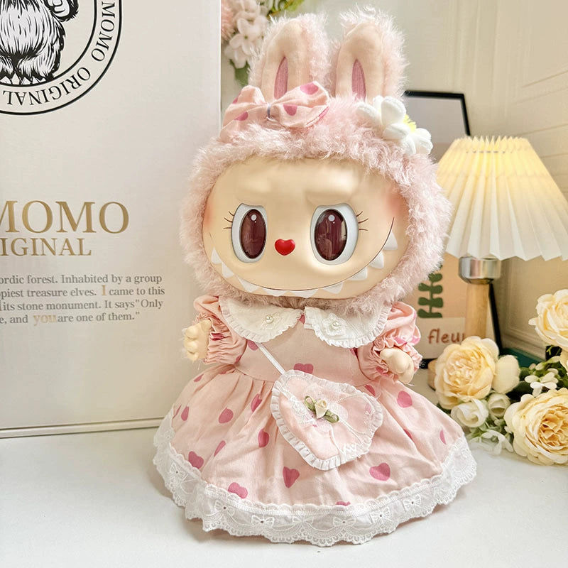 (Pre-Order 2-3 days)38 cm Labubu/Mokoko Outfit or Clothes(Doll Not Included)