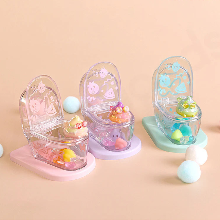 Emmmkun Toilet Seat Phone Stand Shiny Series 3 Blind Box